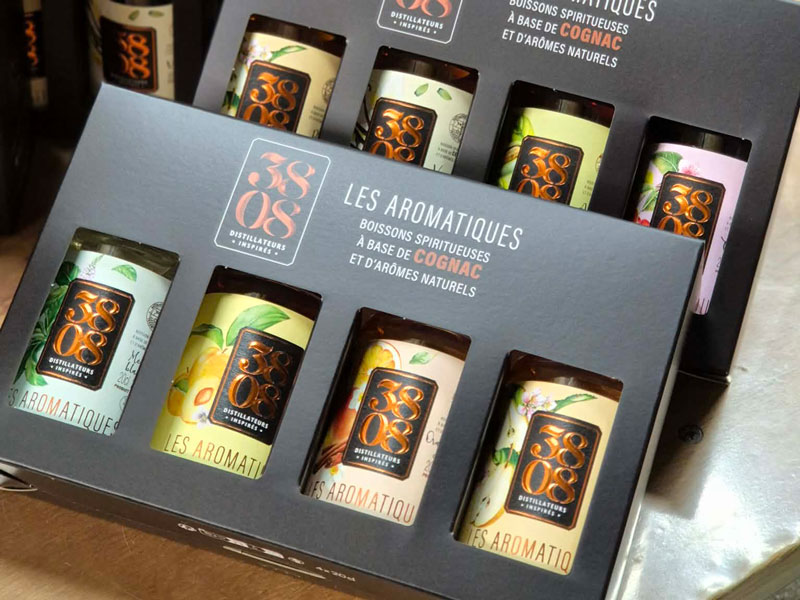 Coffret Découverte 4 Aromatiques - Cognac 38 08