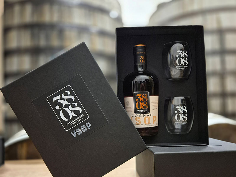 Coffret Cognac VSOP - Cognac 38 08