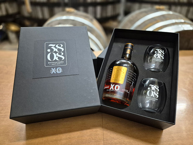 Coffret Cognac XO - Cognac 38 08